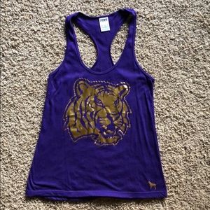 LSU Victoria’s Secret Pink Racerback Tank